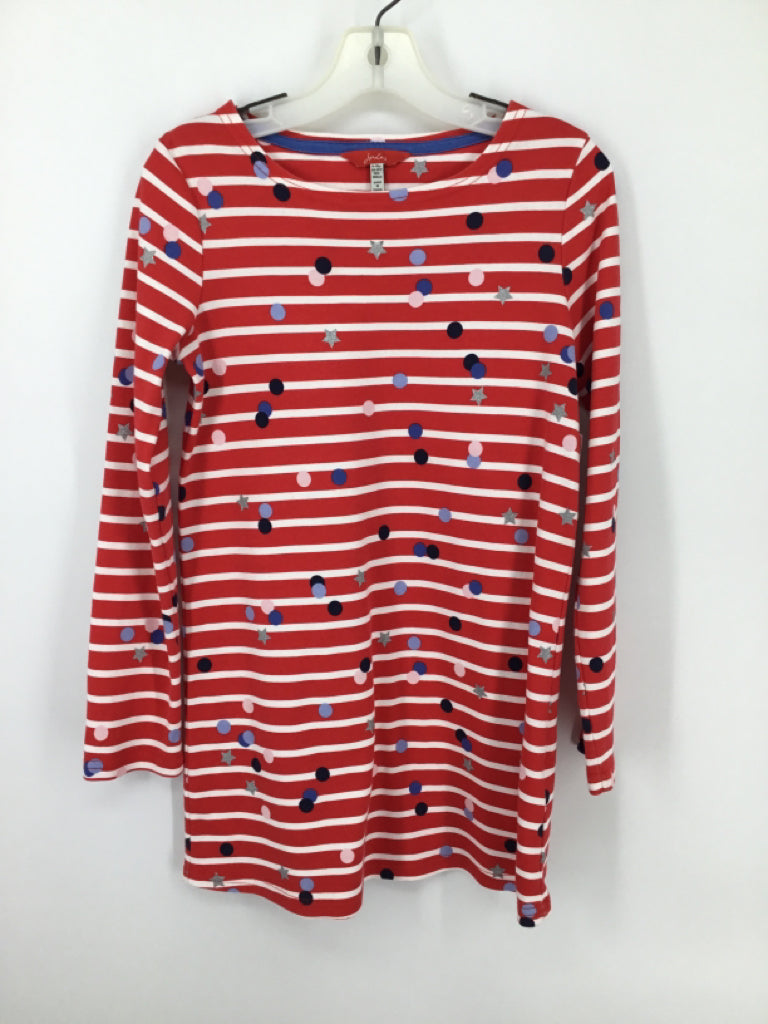 Joules Child Size 9 Red Stars & Stripes Dress