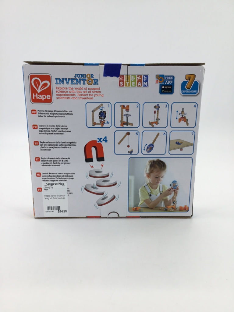 Hape Junior Inventor Magnet Science Lab