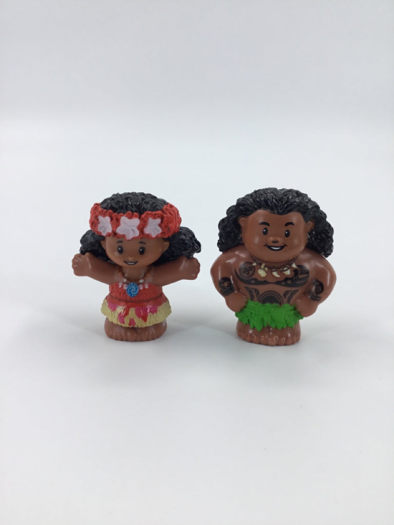 Fisher Price Disney Little People Princess Moana & Maui Figure