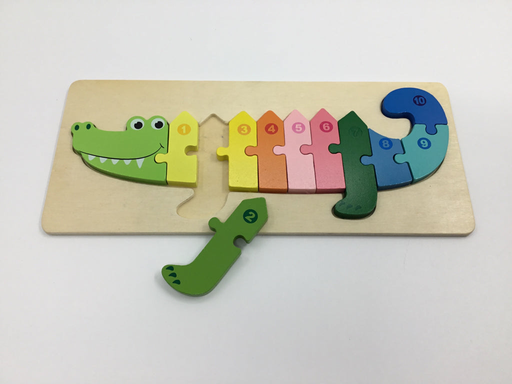 Alligator Numbers Puzzle