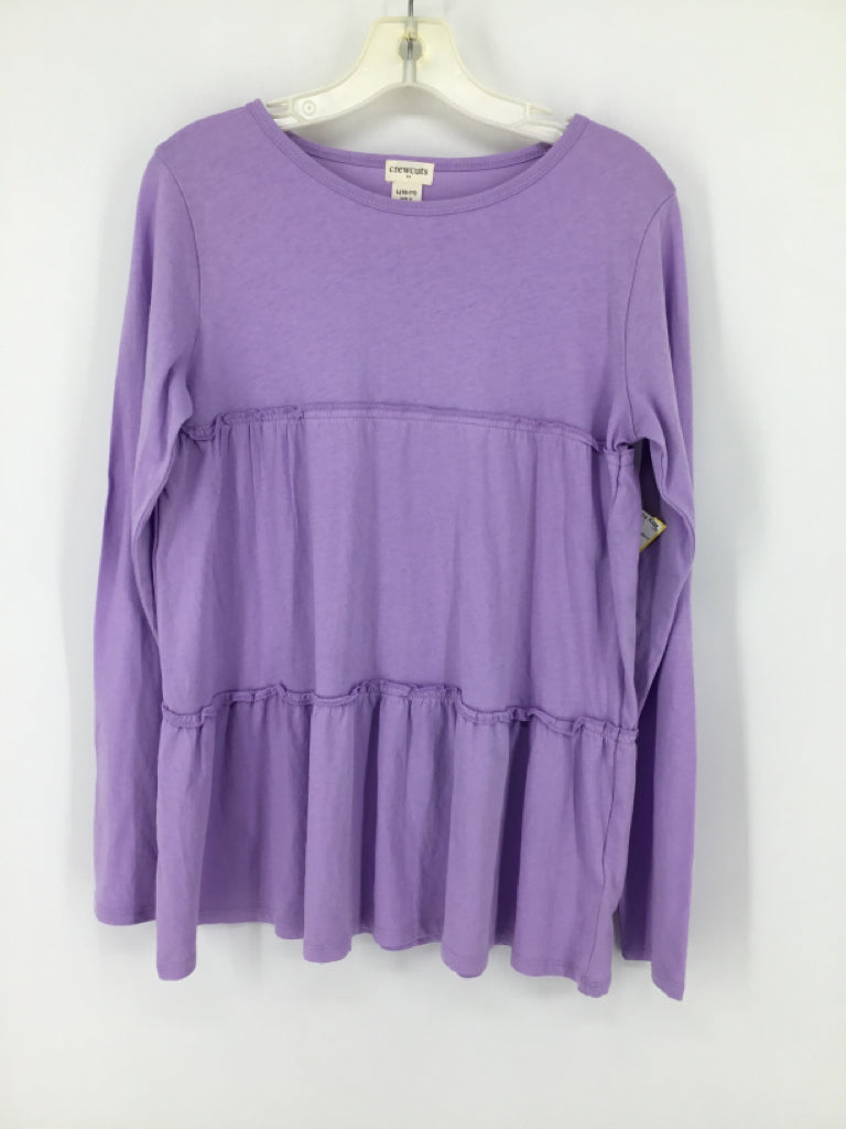 Crewcuts Child Size 10 Purple Shirt - girls
