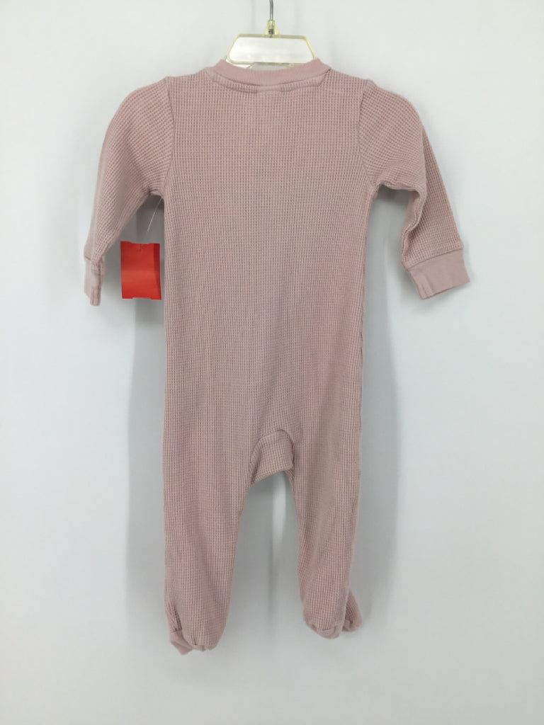 Little Planet Child Size 9 Months Pink Sleepers