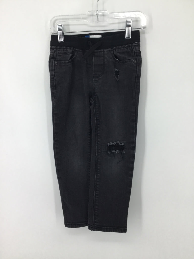 Old Navy Child Size 5 Black Solid Jeans - boys