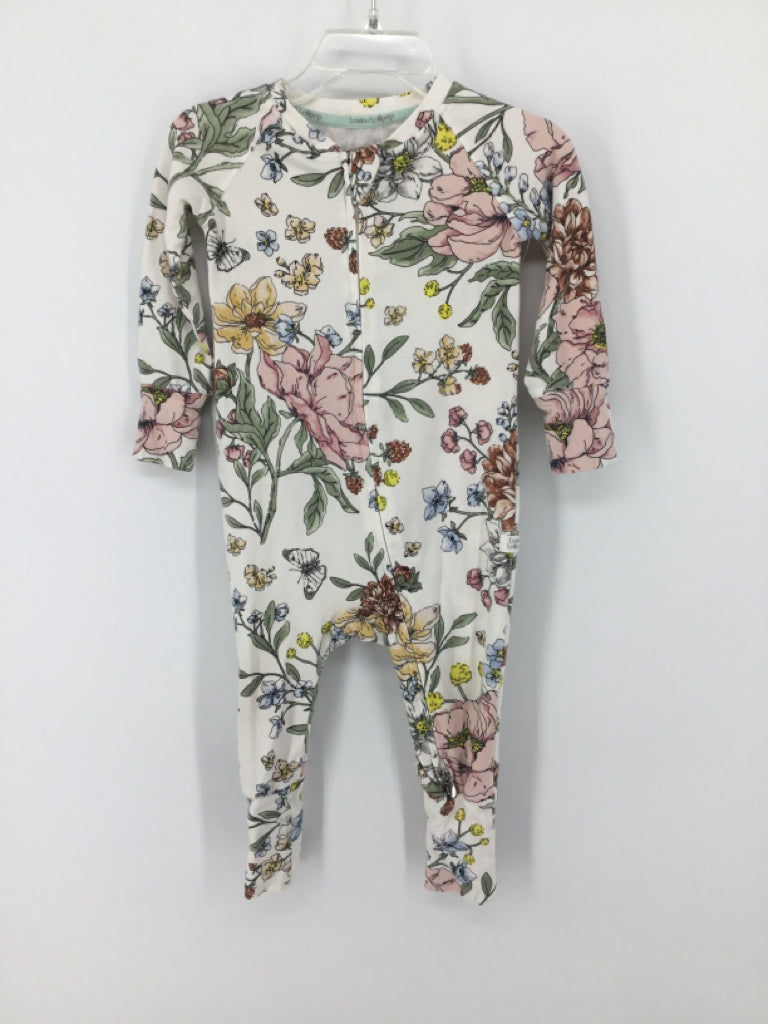 Loulou Lollipop Child Size 6-12 Months Multi-Color Pajamas - girls