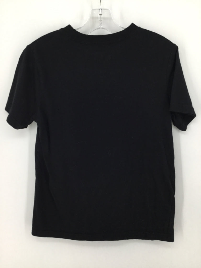 North Pole Child Size 10 Black Christmas T-Shirt