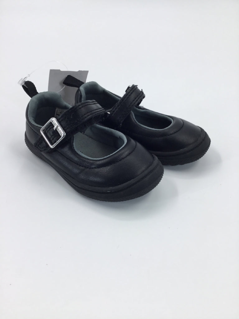 OshKosh B'gosh Child Size 4 Toddler Black Dress Shoes