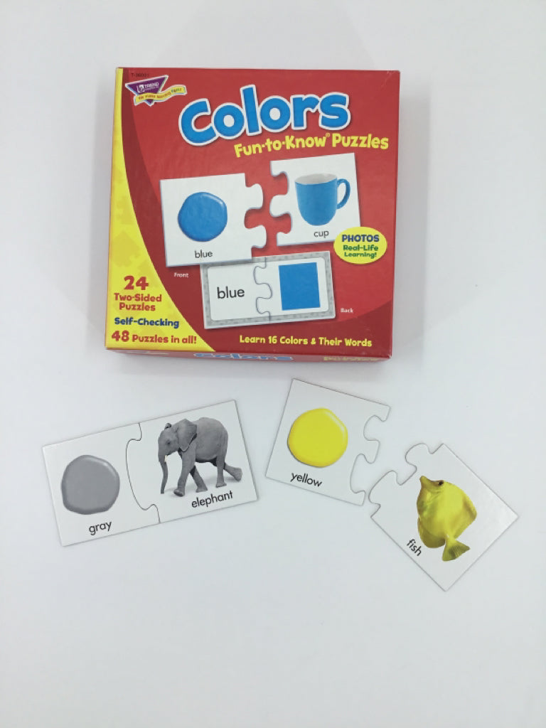 Colors Fun-to-Know Puzzles