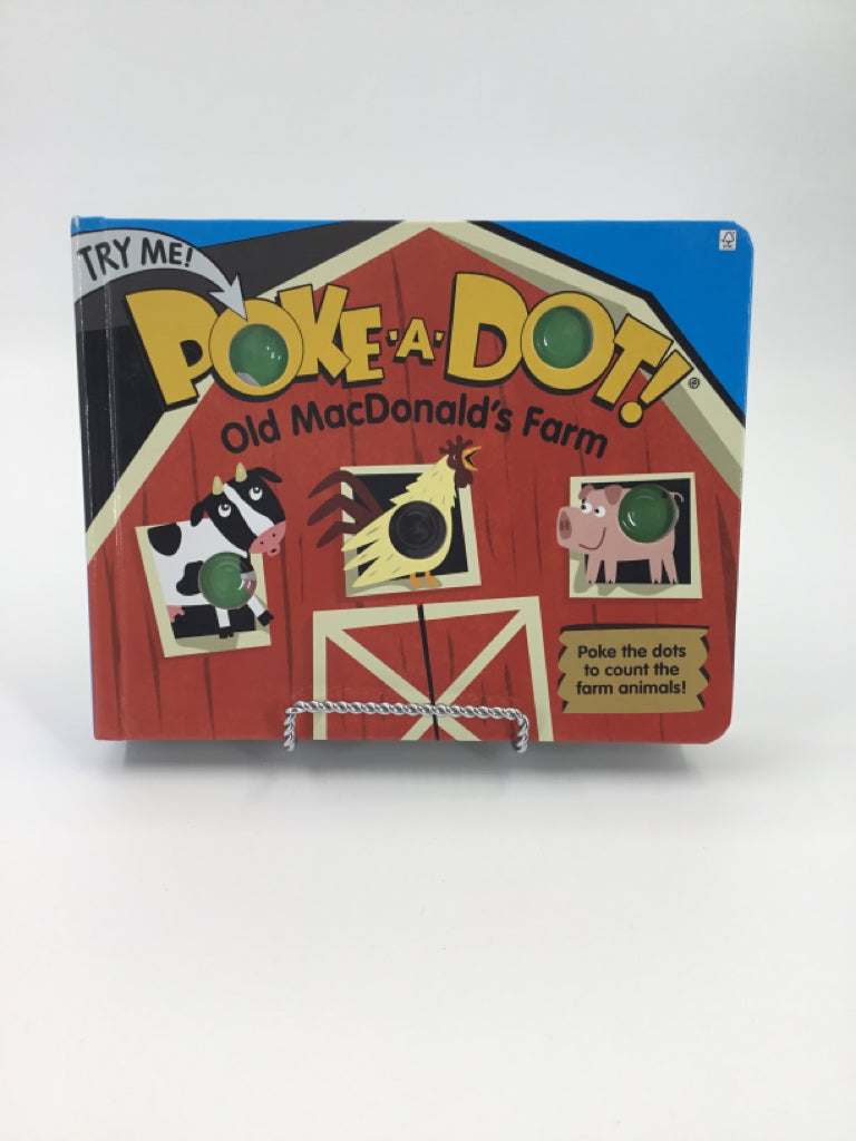 Melissa & Doug Poke-A-Dot Old MacDonald's Farm Board Book
