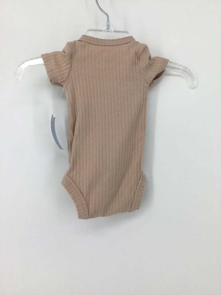 Just One You Made by Carters Child Size Preemie Tan Onesie