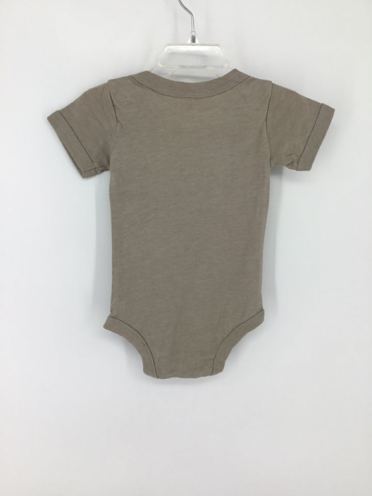 Bella Canvas Kids Child Size 6-12 Months Tan Halloween Onesie