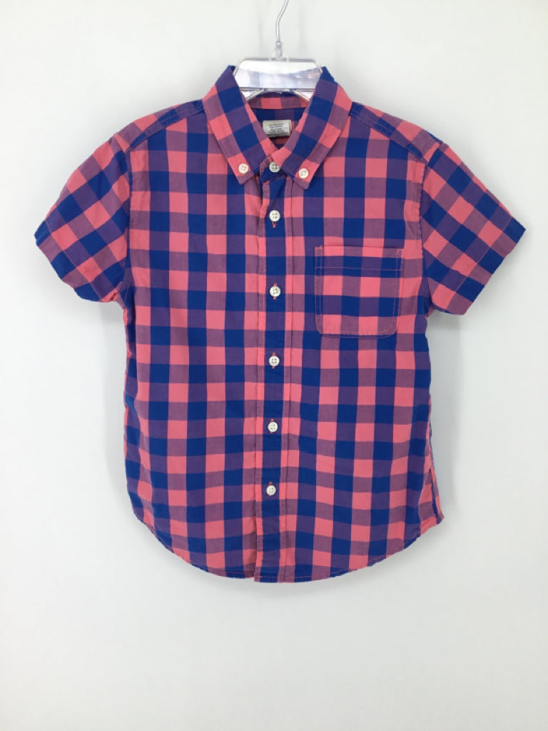 Crewcuts Child Size 4 Blue Checkered Shirt - boys
