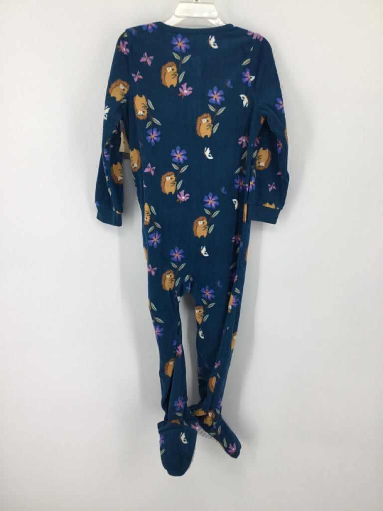 Carter's Child Size 4 Teal Sleepers