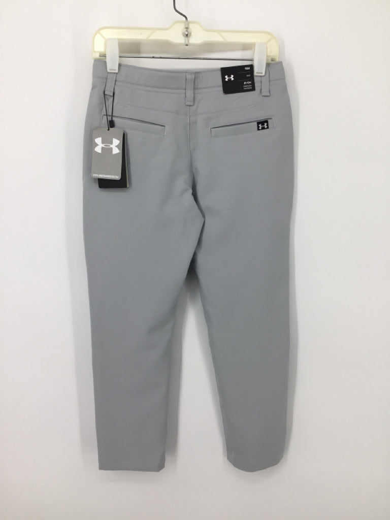 Under Armour Child Size 8 Gray Solid Pants - boys