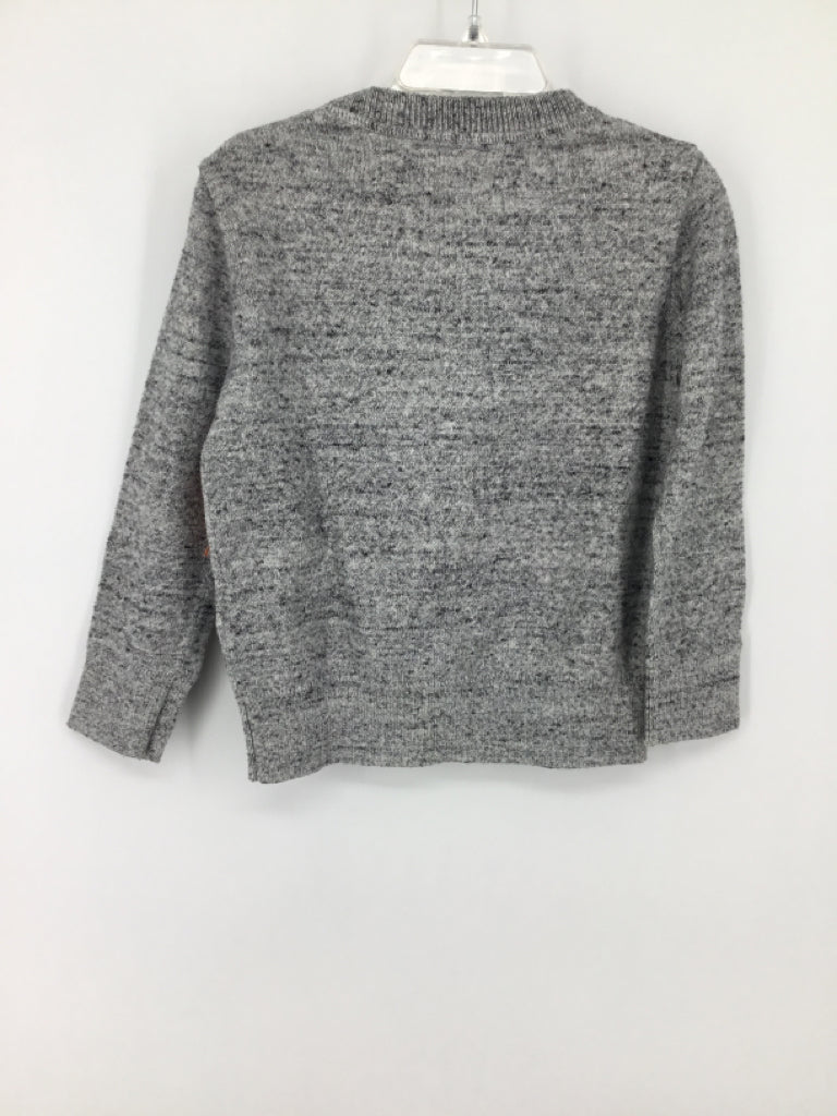 Baby Gap Child Size 4 Gray Marbled Sweater - boys