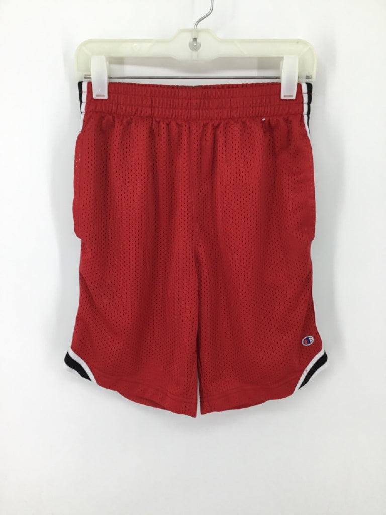 Champion Child Size 10 Red Solid Shorts - boys
