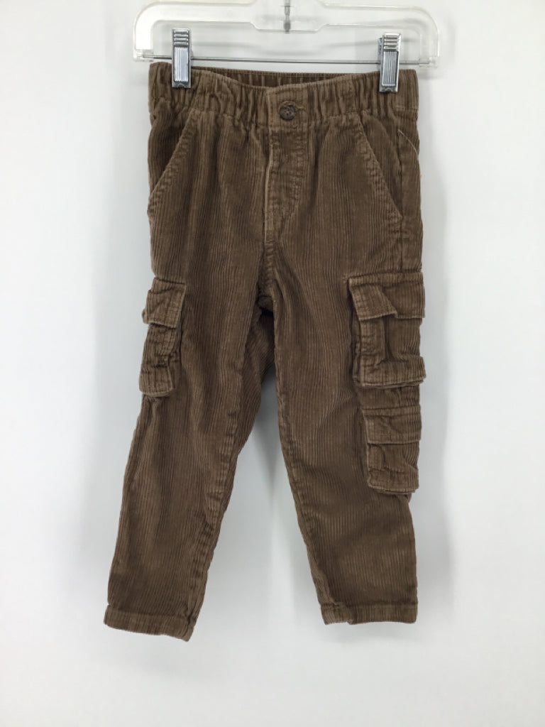Old Navy Child Size 3 Brown Solid Pants - boys