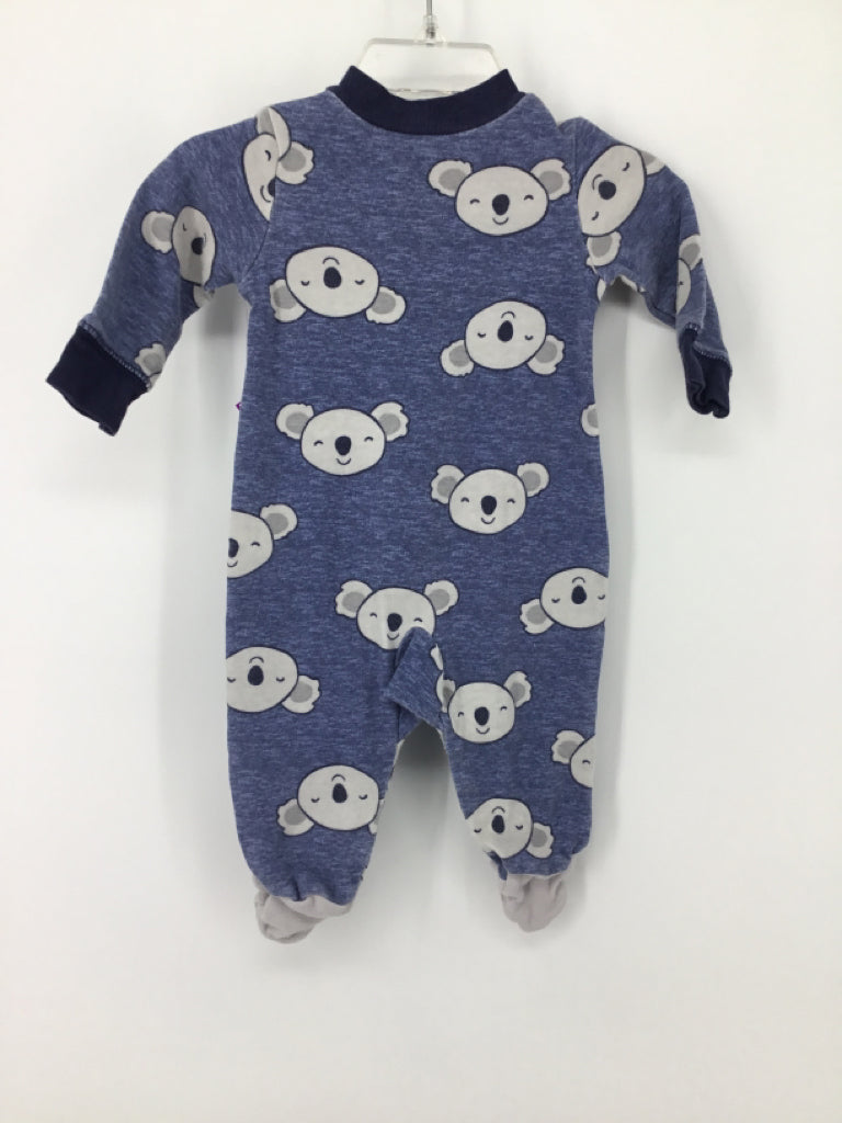 Carter's Child Size 3 Months Blue Sleepers