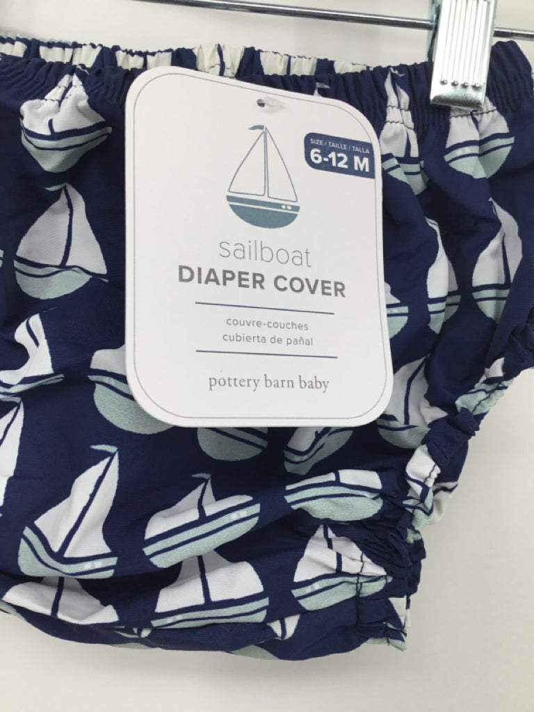 Pottery Barn Kids Child Size 6-12 Months Navy Nautical Shorts - boys