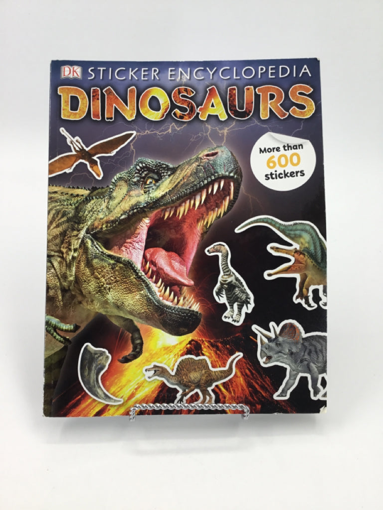 DK Sticker Encyclopedia Dinosaurs Paper Back Book
