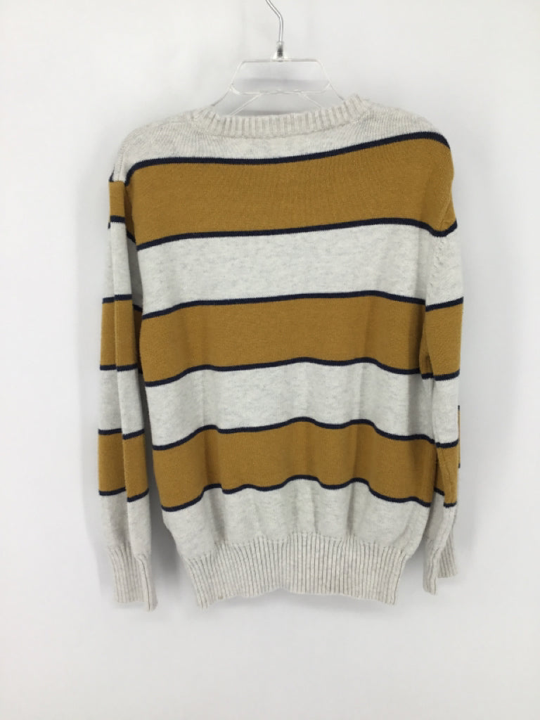 Cat & Jack Child Size 6 Yellow Stripe Sweater - boys