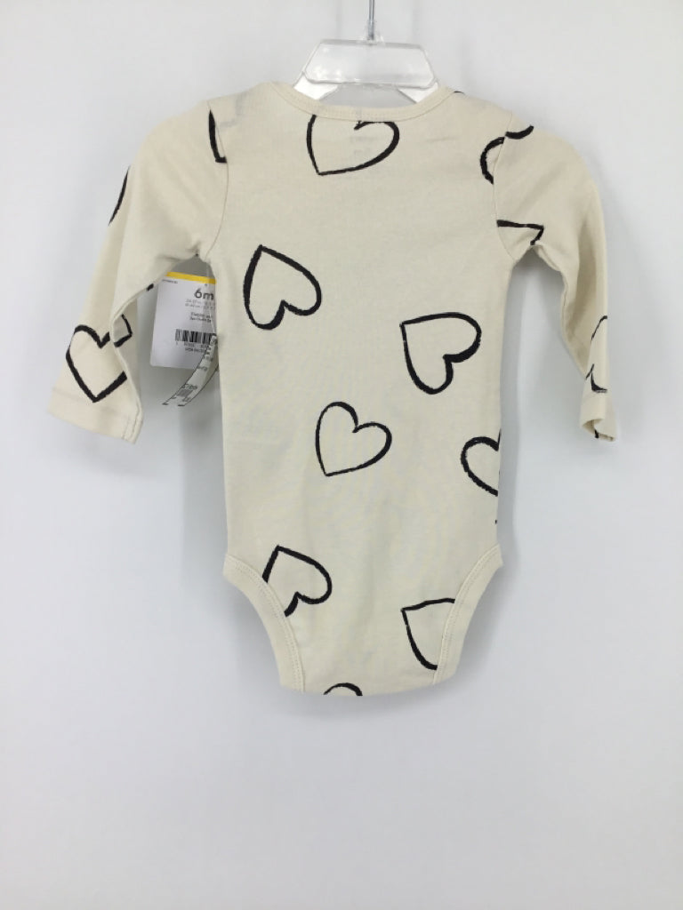 Carter's Child Size 6 Months Tan Onesie