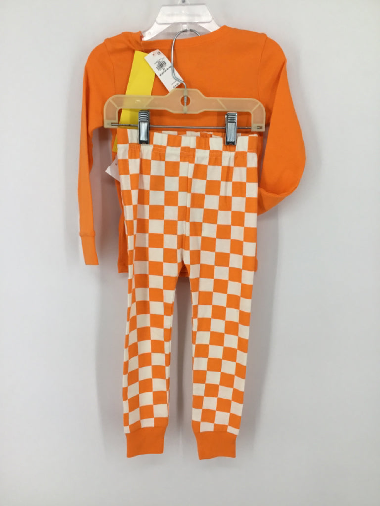 Old Navy Child Size 3 Months Orange Halloween Pajamas