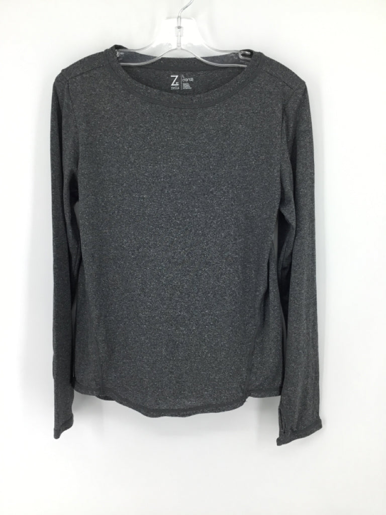 Z by Zella Child Size 10 Gray T-shirt - girls