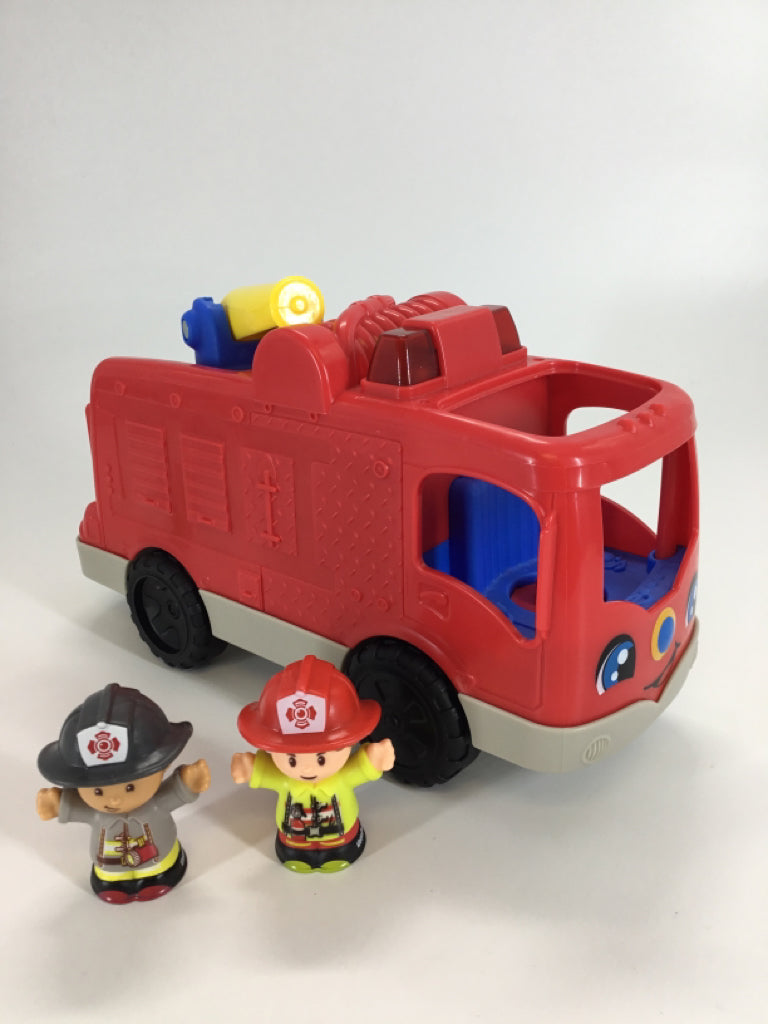 Fisher Price Little People Helping Others Fire Truck