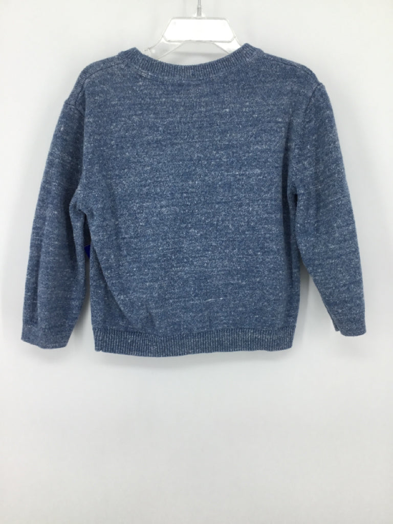 Baby Gap Child Size 3 Blue Marbled Sweater - boys