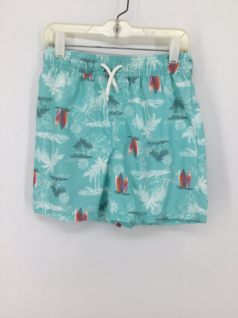 OshKosh B'gosh Child Size 10 Blue Print Swimwear - boys