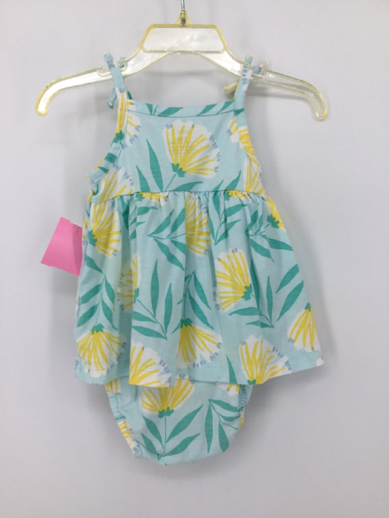 Carter's Child Size 12 Months Blue Outfit - girls