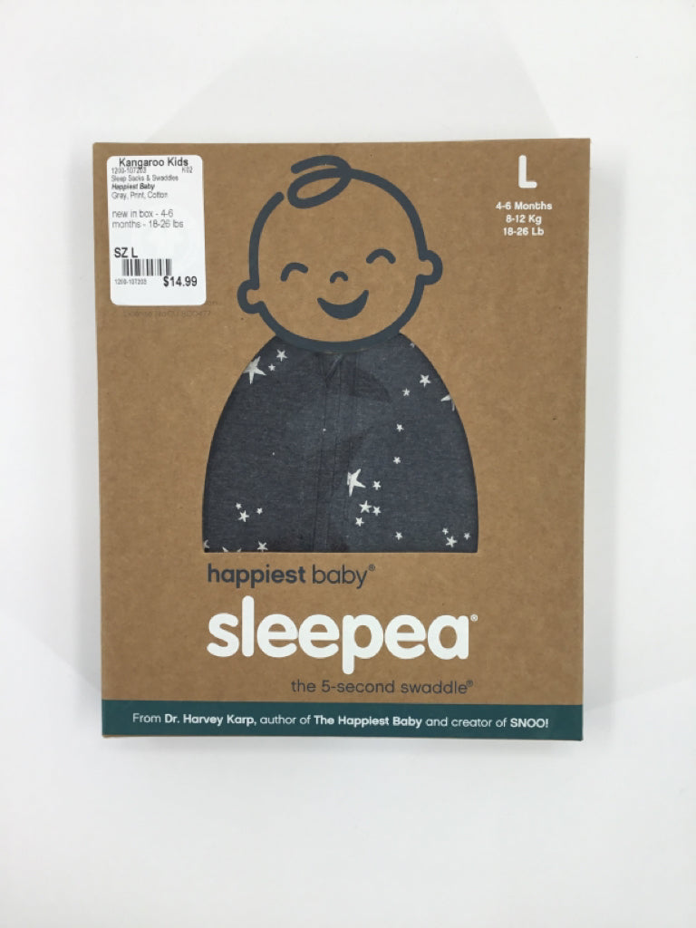 Happiest Baby Child Size L Gray Sleep Sacks & Swaddles