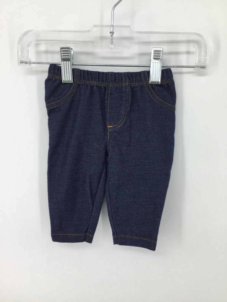 Carter's Child Size 3 Months Blue Pants - girls