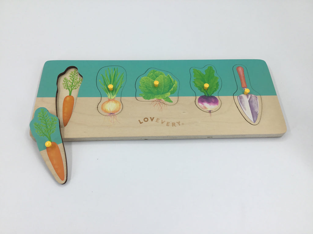 Lovevery Community Garden Peg Puzzle