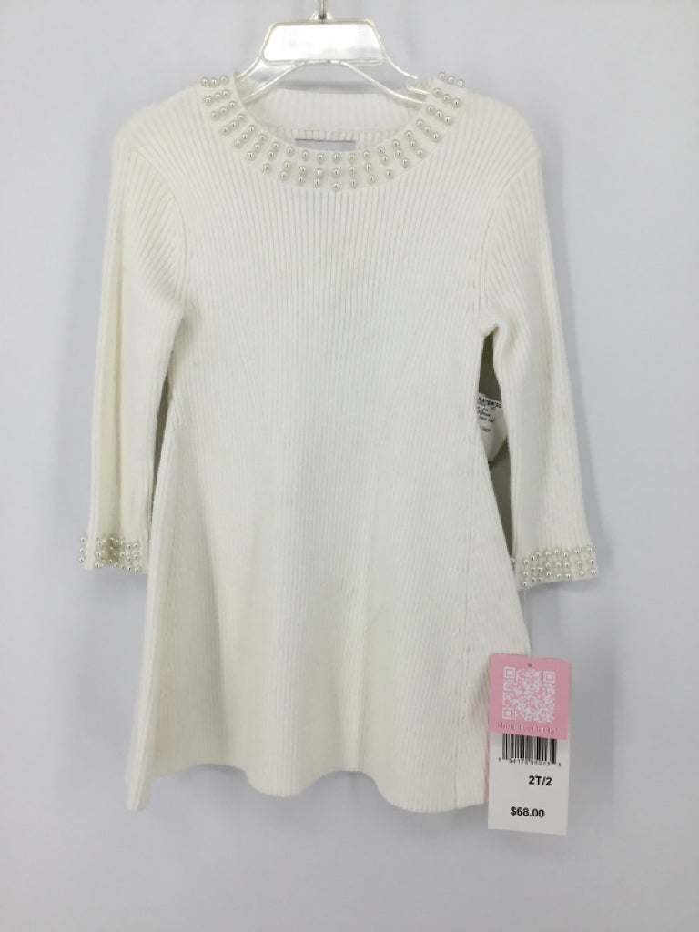Rare Editions Child Size 2 White Dress - girls