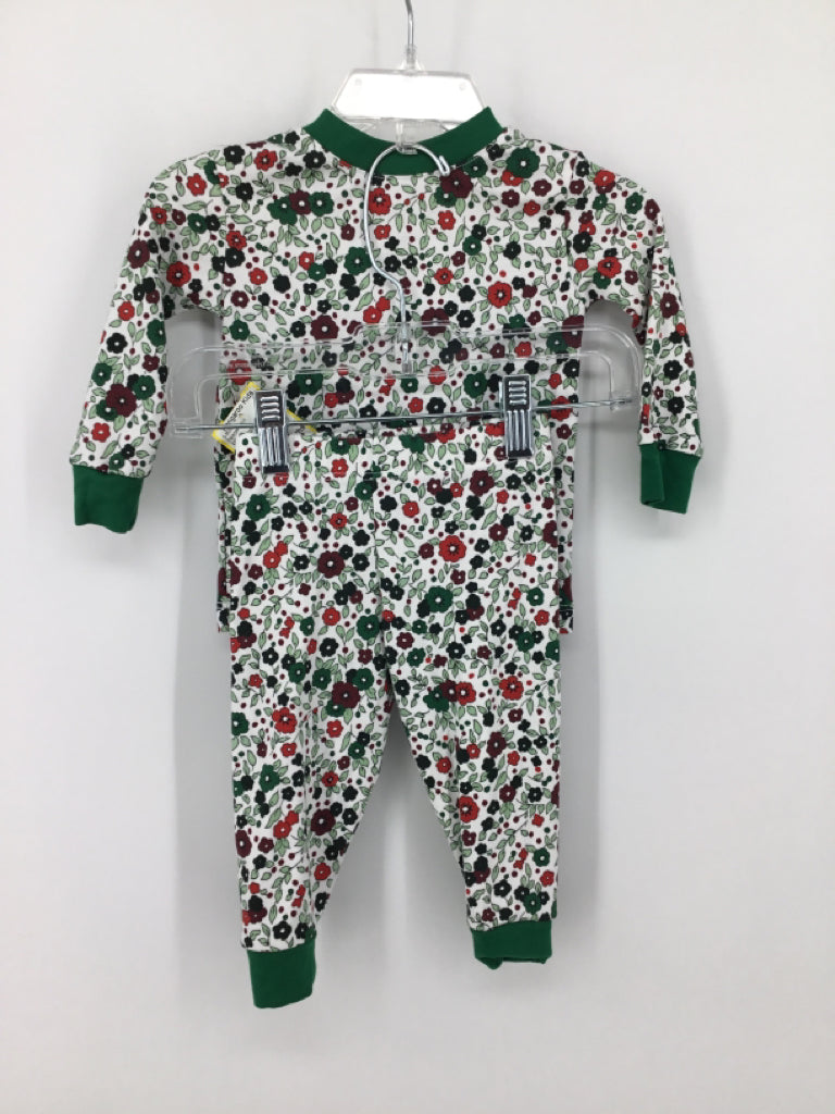 Lake Child Size 9-12 Months Green Pajamas - girls