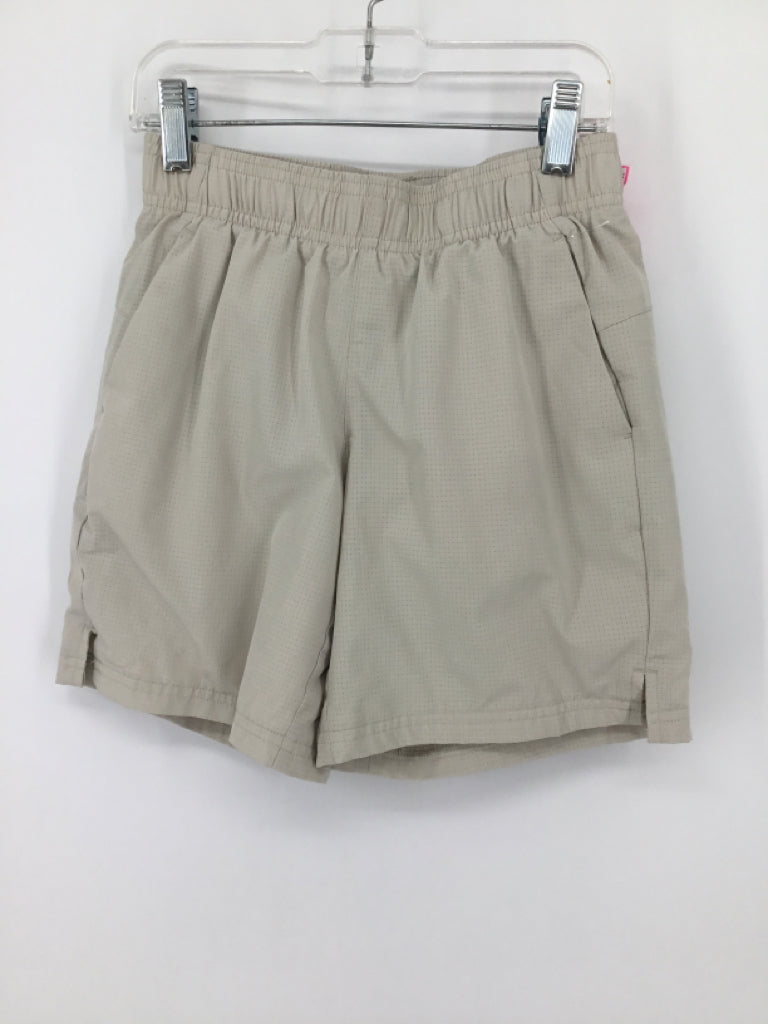 All In Motion Child Size 8 Gray Solid Shorts - boys