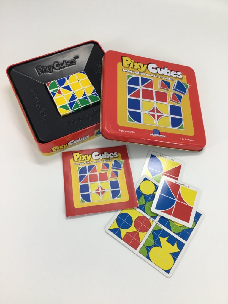 Blue Orange Pixy Cubes Game