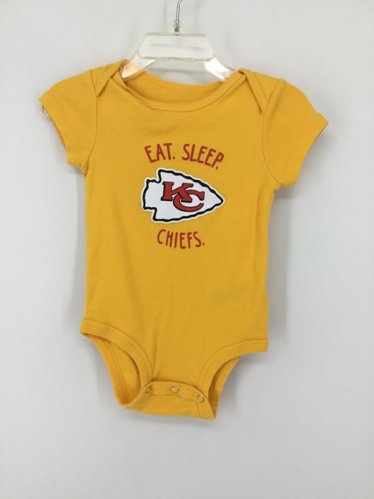 NFL Child Size 12 Months Yellow Onesie