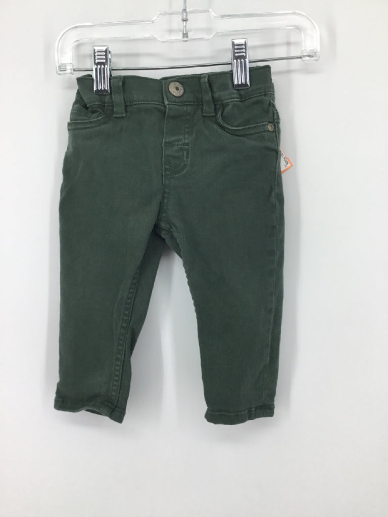 H & M Child Size 6 Months Green Pants - girls