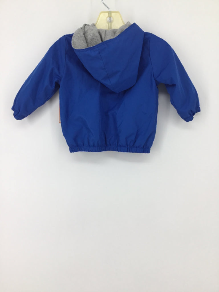 Carter's Child Size 6 Months Blue Solid Jacket - boys