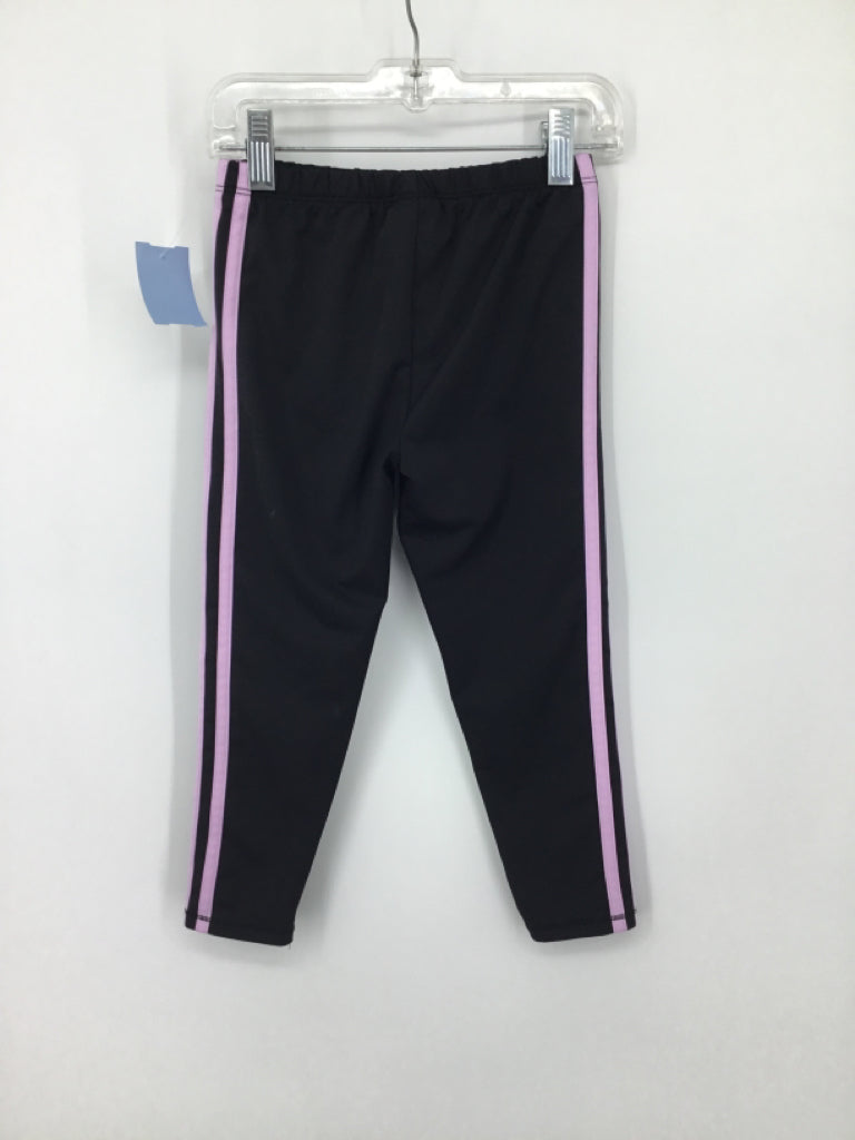 Adidas Child Size 7 Black Pants - girls