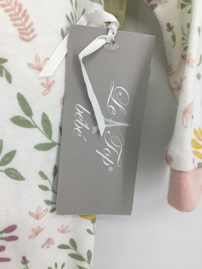 le top Child Size 6-9 Months White Sleepers
