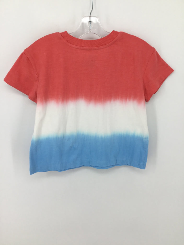 Cat & Jack Child Size 8 Red Stars & Stripes T-Shirt