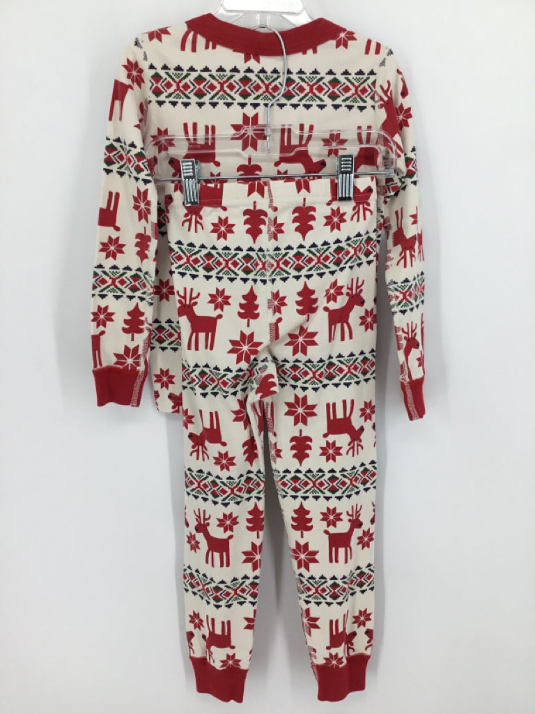 Hanna Andersson Child Size 5 Red Christmas Pajamas