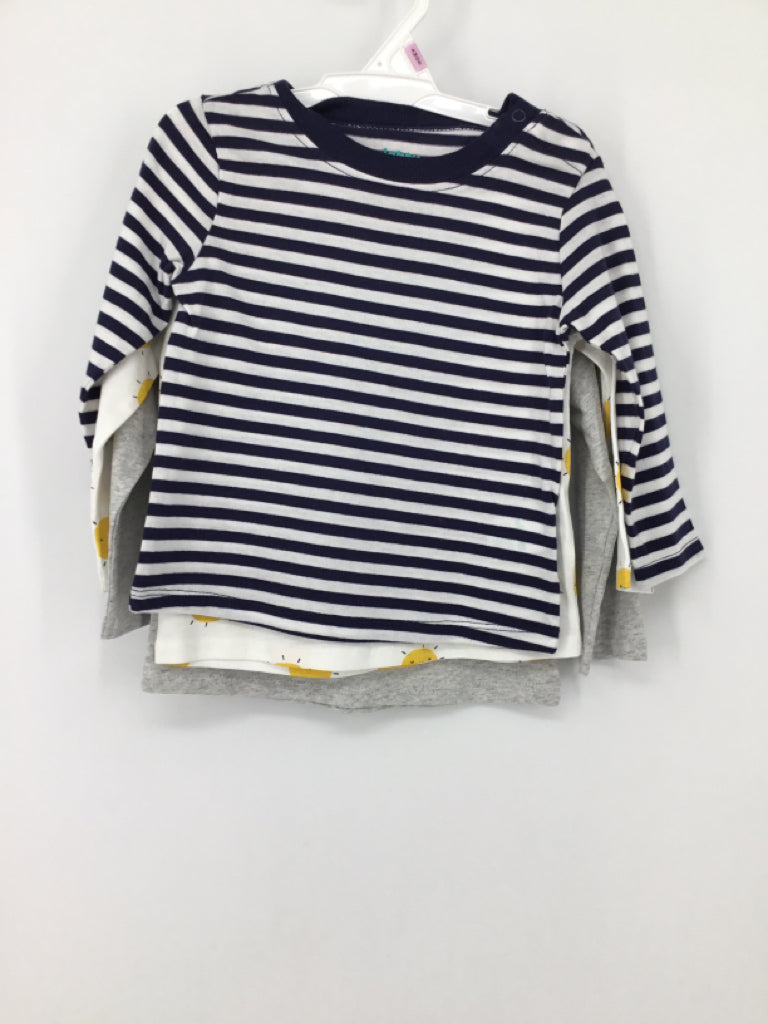 Mighty Goods Child Size 9 Months Gray T-shirt - girls
