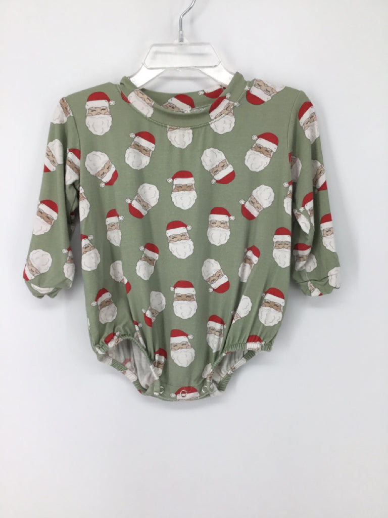 Larkspur Child Size 18-24 Months Green Christmas Outfit