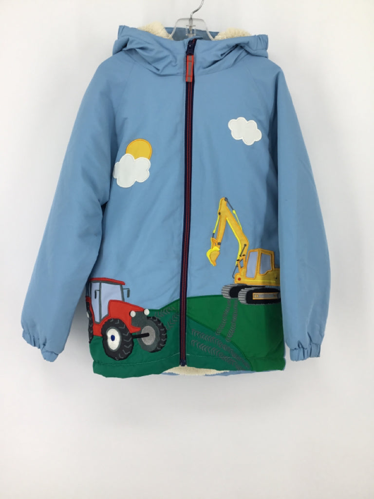 Mini Boden Child Size 7 Blue Embellished Outerwear - boys
