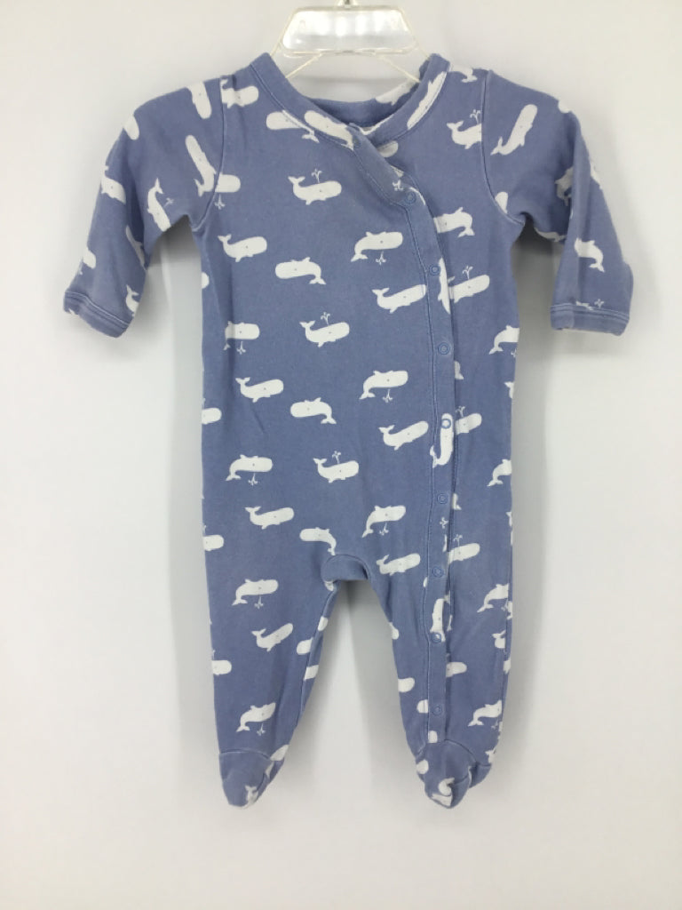 Nordstrom Child Size 3 Months Blue Sleepers