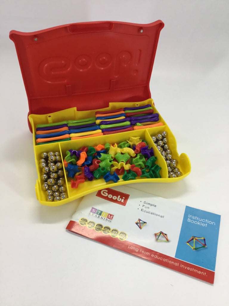 Goobi Magnetic Construction Set Assorted Colors